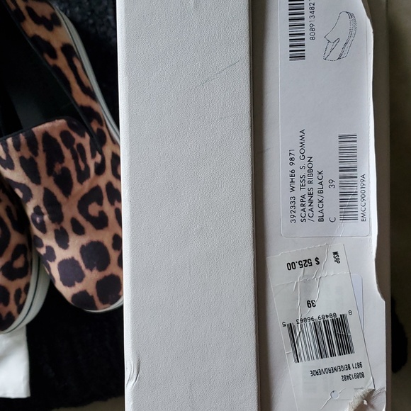 Stella McCartney Velvet Leopard Binx Platform Slip On Sneakers - Picture 6 of 7